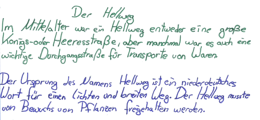 text hellweg