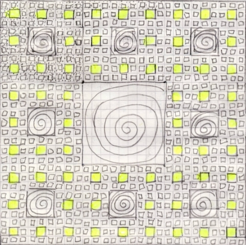 Sierpinski-Teppich von N'Deye Anna